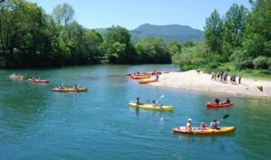 Descenso en canoas